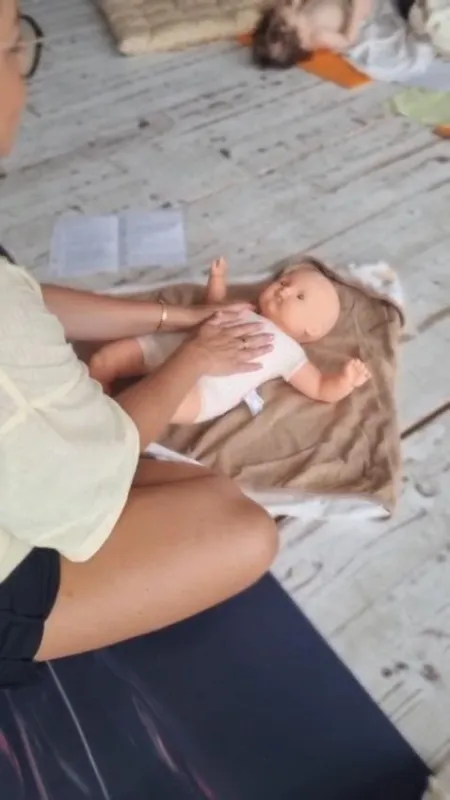 Atelier maman-bébé, Kelly Bien-Naitre & Douceur, Porto Vecchio