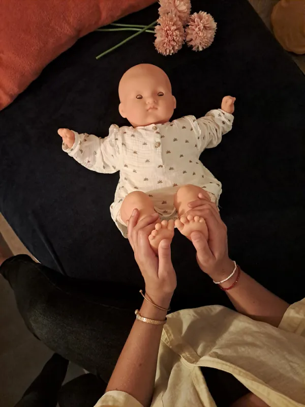 Massage bébé, Kelly Bien-Naitre & Douceur, Porto Vecchio