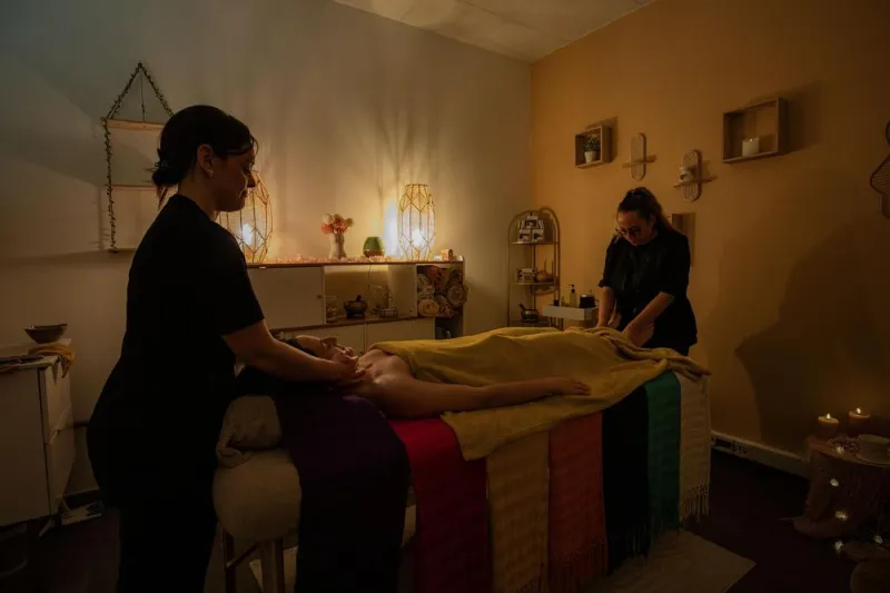 Rituel Rebozo à 4 mains, Kelly Bien-Naitre & Douceur, Porto Vecchio
