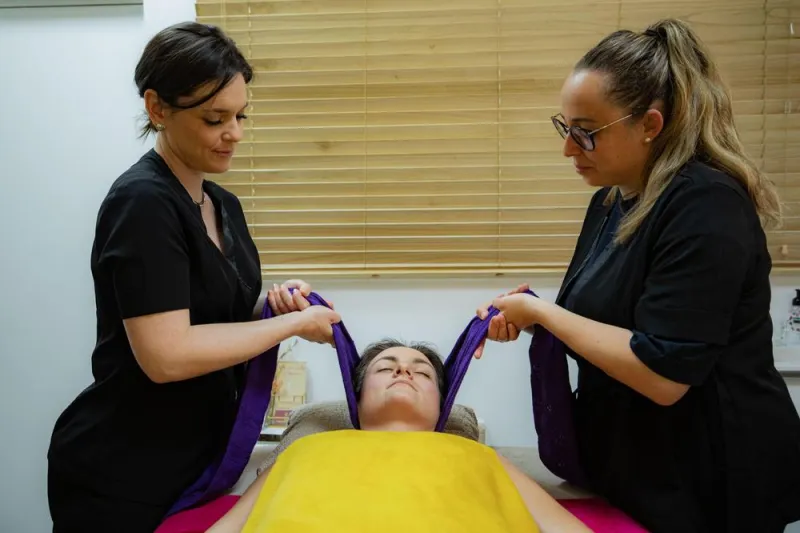 Rituel Rebozo à 4 mains, Kelly Bien-Naitre & Douceur, Porto Vecchio