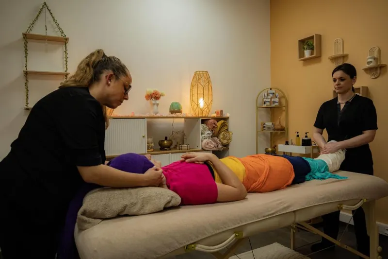 Rituel Rebozo à 4 mains, Kelly Bien-Naitre & Douceur, Porto Vecchio